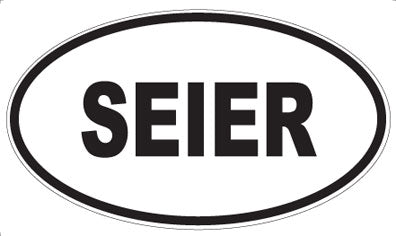 SEIER - Oval Magnet