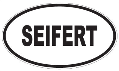 SEIFERT - Oval Sticker