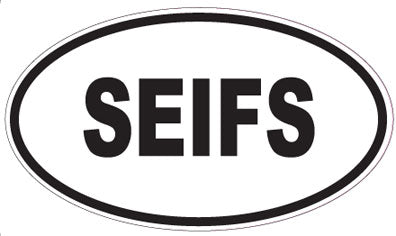 SEIFS - Oval Magnet