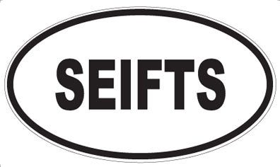 SEIFTS - Oval Sticker