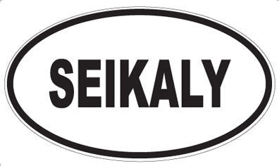SEIKALY - Oval Sticker