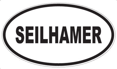 SEILHAMER - Oval Sticker