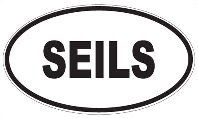SEILS - Oval Sticker