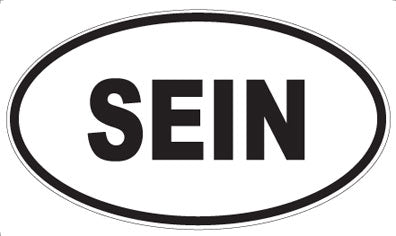 SEIN - Oval Sticker