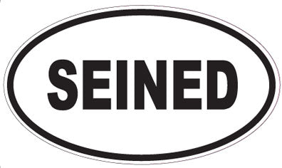 SEINED - Oval Sticker
