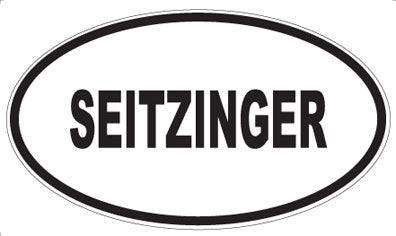 SEITZINGER - Oval Magnet