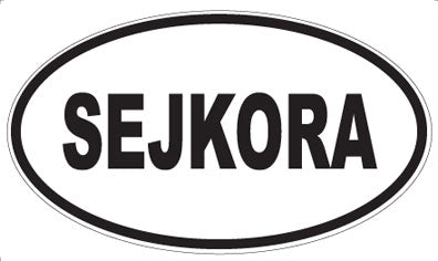 SEJKORA - Oval Magnet
