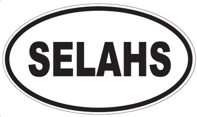 SELAHS - Oval Sticker