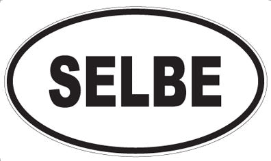 SELBE - Oval Magnet