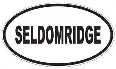SELDOMRIDGE - Oval Magnet