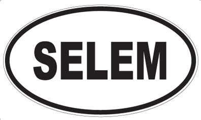 SELEM - Oval Sticker