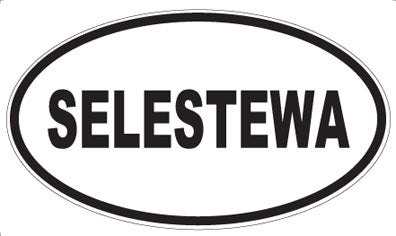 SELESTEWA - Oval Magnet