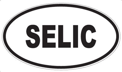 SELIC - Oval Magnet