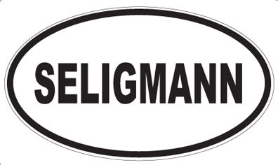 SELIGMANN - Oval Sticker
