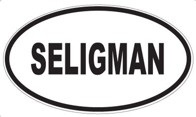 SELIGMAN - Oval Magnet