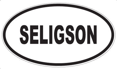 SELIGSON - Oval Sticker
