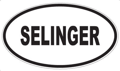 SELINGER - Oval Sticker