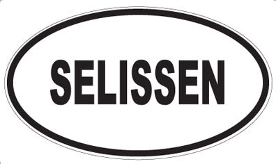 SELISSEN - Oval Sticker