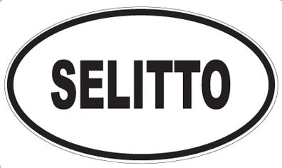 SELITTO - Oval Sticker
