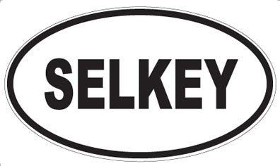 SELKEY - Oval Magnet