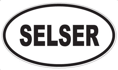 SELSER - Oval Magnet
