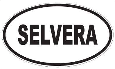 SELVERA - Oval Magnet