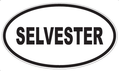 SELVESTER - Oval Magnet