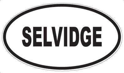 SELVIDGE - Oval Magnet