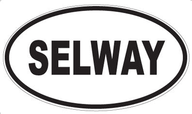 SELWAY - Oval Sticker