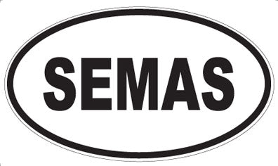 SEMAS - Oval Magnet