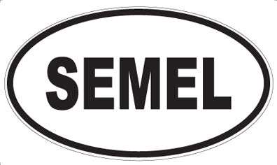 SEMEL - Oval Magnet