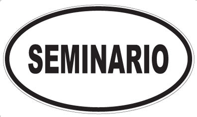 SEMINARIO - Oval Magnet