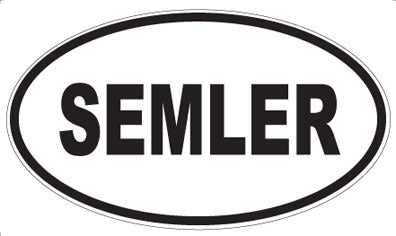 SEMLER - Oval Magnet