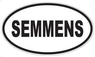 SEMMENS - Oval Magnet