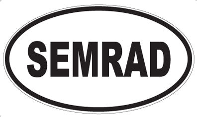 SEMRAD - Oval Magnet