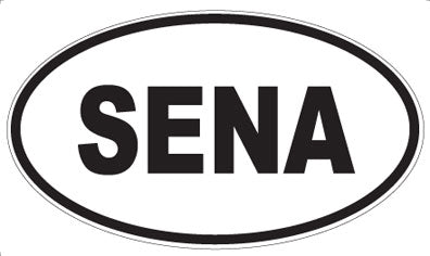 SENA - Oval Sticker
