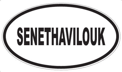 SENETHAVILOUK - Oval Magnet