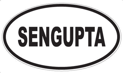 SENGUPTA - Oval Magnet