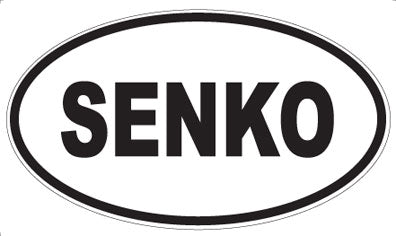 SENKO - Oval Sticker