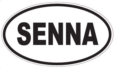 SENNA - Oval Sticker