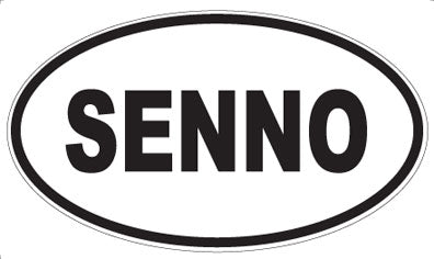 SENNO - Oval Magnet