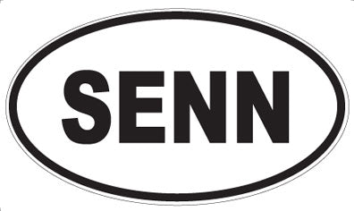 SENN - Oval Magnet