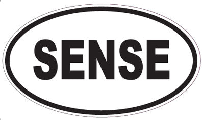 SENSE - Oval Magnet