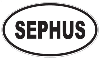 SEPHUS - Oval Sticker