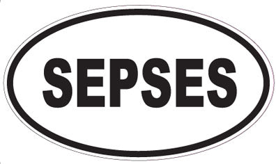 SEPSES - Oval Sticker