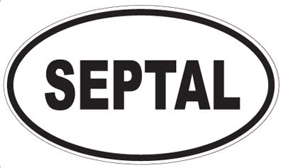 SEPTAL - Oval Sticker