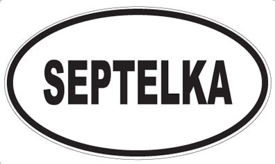 SEPTELKA - Oval Sticker