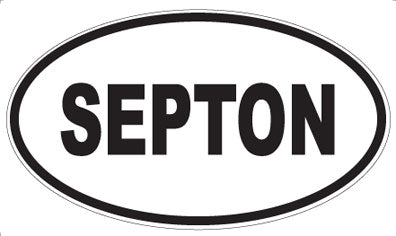 SEPTON - Oval Sticker