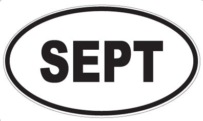 SEPT - Oval Magnet