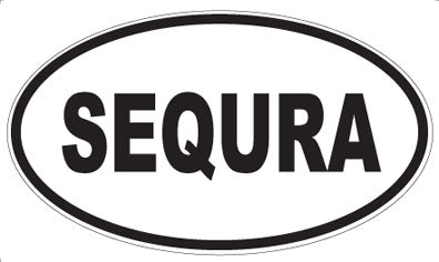 SEQURA - Oval Sticker